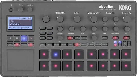 Korg Electribe 2 Sampler Music Production Station/Sampler 2010s - Black