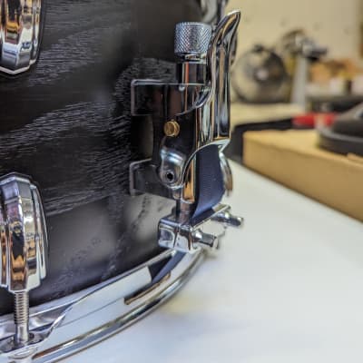 NEW! Premier Artist Series 7 X 13" Black Lacquer Birch Shell Snare Drum - Amazing Value! - Top Notch Tight Tone! image 3