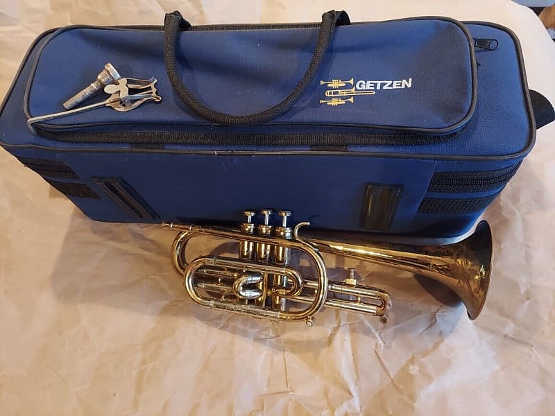 Getzen 300 Series brass USA. With Reverb