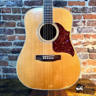 Fender F-75 Made In Japan Acoustic-Electric Guitar (1974 - Natural) for sale