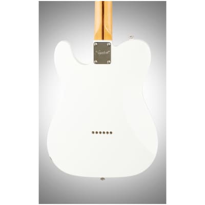 Squier Classic Vibe '70s Telecaster Deluxe Electric Guitar, with Maple Fingerboard, Olympic White image 6