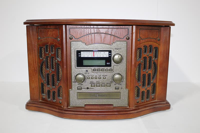 Innovative Technology ITRR501 Wood Turntable/ CD Recorder Reverb