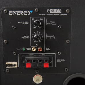 Energy xl sale s8 subwoofer
