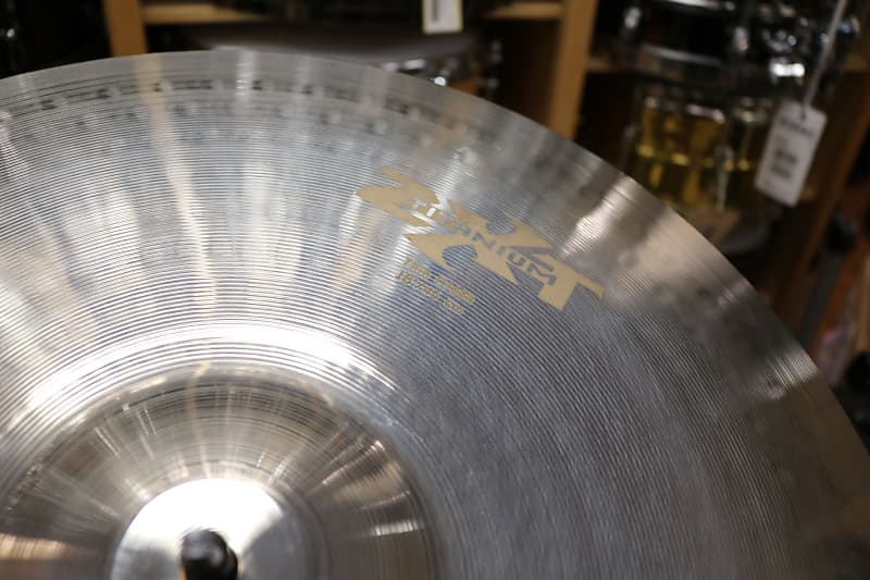 USED Zildjian 18” ZXT Titanium Thin Crash 1364g VIDEO Reverb