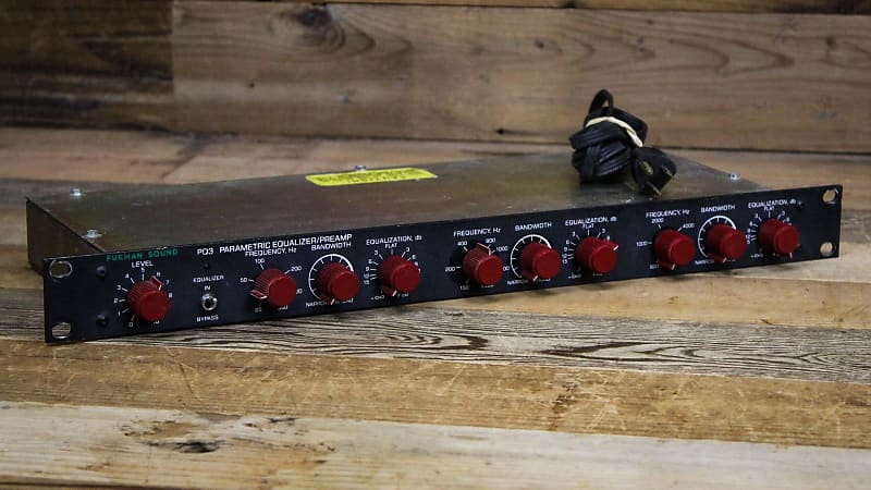 Furman PQ3 EQ Parametric Equalizer