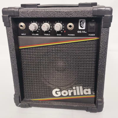 Gorilla GG-10 Black Portable Amp - Black for sale