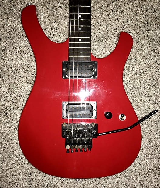 1985 Larrivee RS-2, Electric Guitar, Red W/ Orig Hard Case
