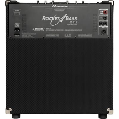 Ampeg Rocket Bass RB-115 1x15 200W Bass Combo Amp Black and Silver image 3