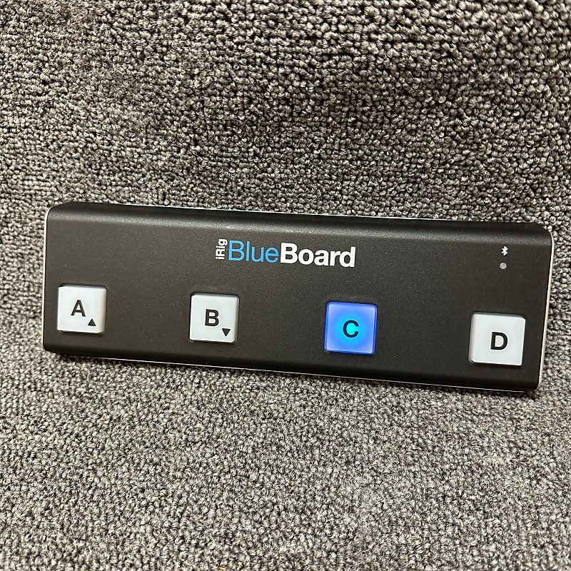 IK iRig BlueBoard Bluetooth MIDI Pedalboard | Reverb