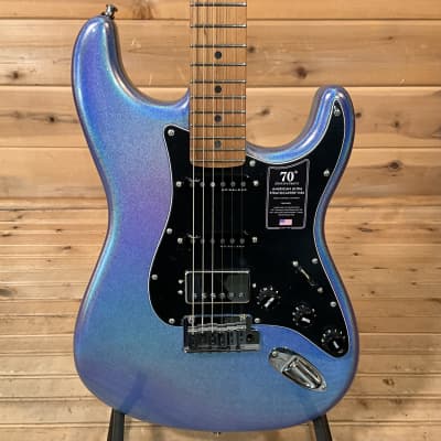 Fender 70th Anniversary Ultra Stratocaster HSS Electric Guitar - Amethyst image 1