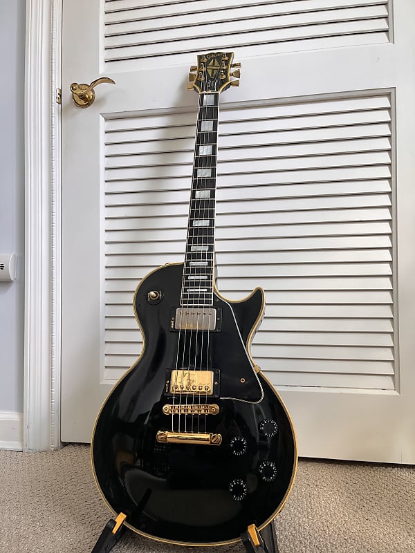 1985 Gibson Les Paul Custom - Ebony - Very Clean! image 1