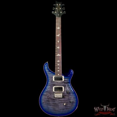 Paul Reed Smith PRS Wild West Guitars Special Run CE 24 Painted Black Neck 57/08 Covered Pickups Faded Grey Black Blue Burst 7.50 LBS image 3