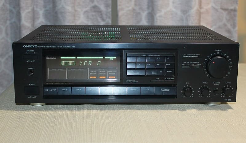 Onkyo TX 840 Stereo Receiver Vintage Japan Tested Working | Reverb