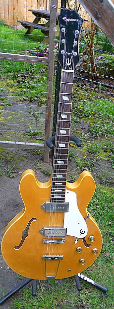 Epiphone Casino 1970 Matsumoku Blue Label blonde/natural OHSC Kalamazoo  luthiers
