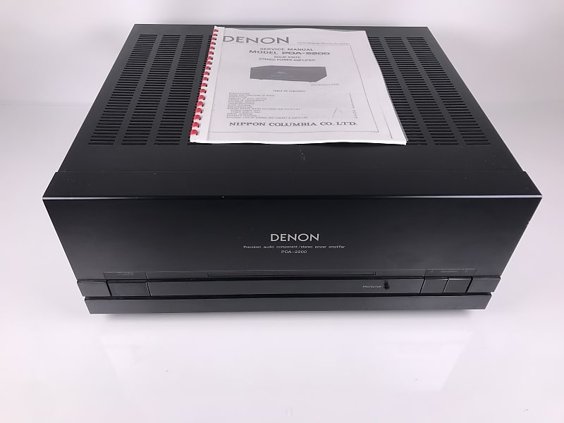 Denon POA-2200 Stereo Power Amplifier