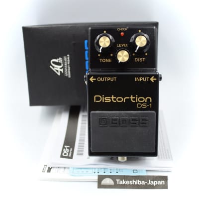 Reverb.com listing, price, conditions, and images for boss-ds-1a-distortion-anniversary-edition