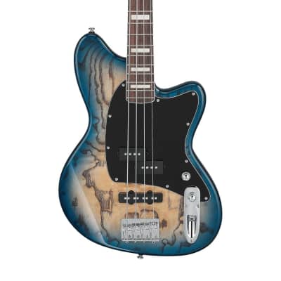 Ibanez Talman Standard 4 String Electric Bass Guitar Cosmic Blue Starburst for sale