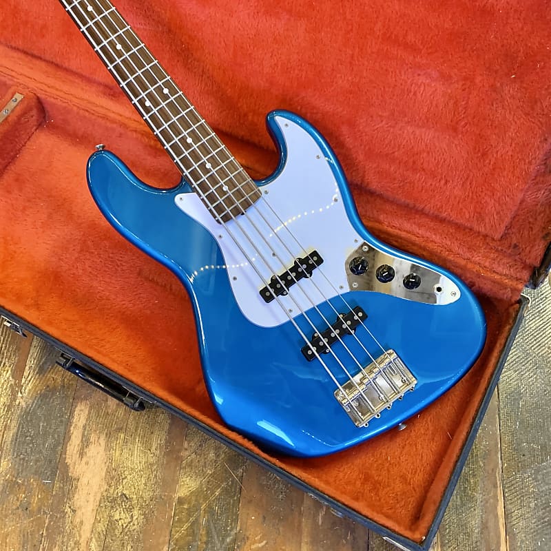 Tokai Jazz sound bass V DuPont blue metallic 5 five string mij japan