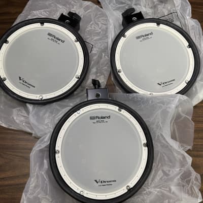 Roland PDX-8 Dual Trigger Mesh Head V-Drum Pad 3 Pack - E0K7653 - NOB TD-17 OEM