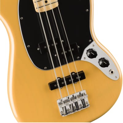 Fender Limited Edition Player Mustang Bass PJ Butterscotch Blonde image 4