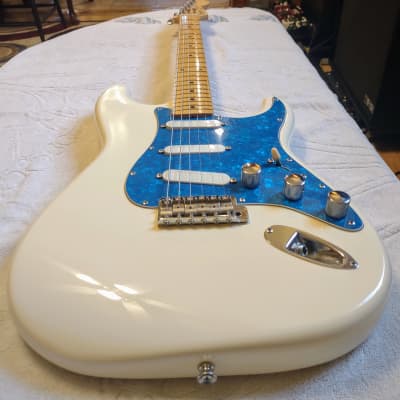 Squier by Fender Stratocaster Electric Guitar w/Fender Lace Sensors & EMG SPC - Made In Japan - 1980s image 10