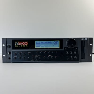E-MU Systems E6400 Ultra Rackmount 128-Voice Sampler Workstation with Extras and OG Box