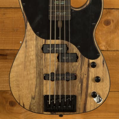 Schecter Bass Model-T 5 Exotic Black Limba | 5-String - Natural Satin for sale