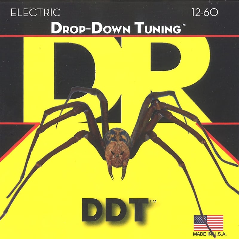 DR Strings DDT Drop Down Extra Heavy Electric Guitar Strings (DDT-12) image 1