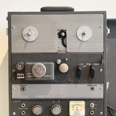 1965 Roberts Model 990 Stereo Reel-to-Reel Tape Machine Recorder w/ Tube  Microphone Preamps Mic Pres by AKAI 997 4-Track