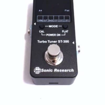 Reverb.com listing, price, conditions, and images for sonic-research-turbo-tuner-st-300