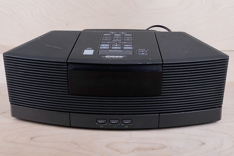 Bose Wave Radio/CD AWRC-1G Black w/ AWACCP Radio CD Pedestal