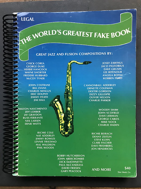 The World's Greatest Fake Book. (Real Book) Reverb