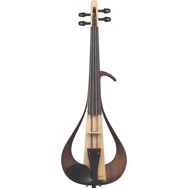 Yamaha YEV-104NT 4 string Electric Violin in a Natural Wood Finish image 1