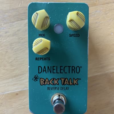 Reverb.com listing, price, conditions, and images for danelectro-back-talk-reverse-delay-reissue