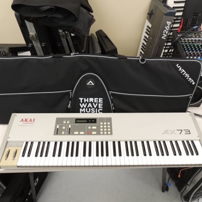 Akai AX-73 - 6 Voice Analog Synthesizer with gig bag [Three Wave Music]