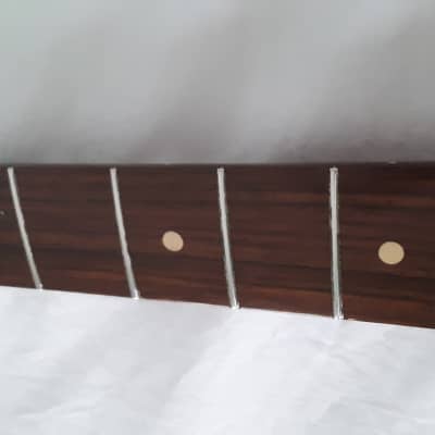 Left Handed Warmoth T Style Solid Rosewood Telecaster Neck image 8
