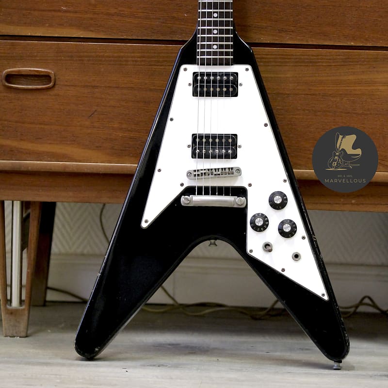 1979 Greco FV-600 - Black Flying V