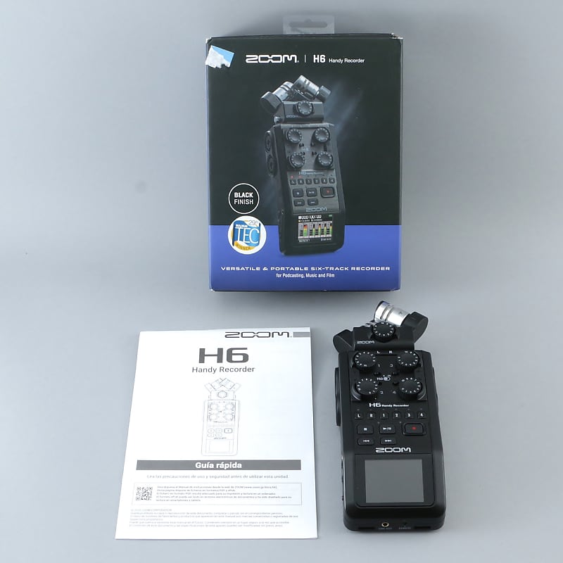 Zoom H6 Handy Recorder Blackout OS-10502 image 1