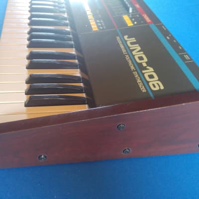 Roland Juno-106 61-Key Programmable Polyphonic Synthesizer 1984 - 1985 - Black image 4
