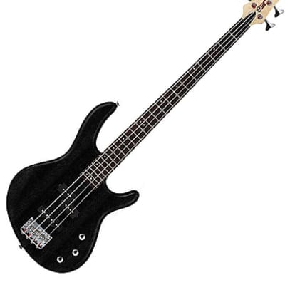Cort Action PJ OPB 4-String Bass 2021 Open Pore Black for sale