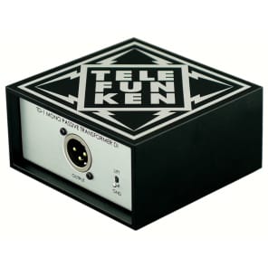 Telefunken TDP-1 Passive Mono DI Box