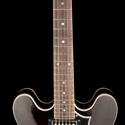 Heritage H-535 Semi-Hollow Original Sunburst Electric Guitar with Case image 11