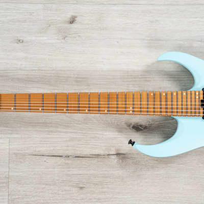Jackson USA Misha Mansoor Juggernaut HT7 7-String Guitar, Satin Daphne Blue image 6