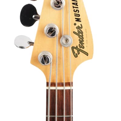 1966 Fender Mustang Bass Daphne Blue image 3