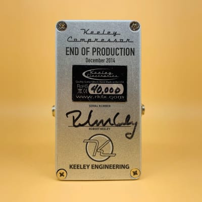 KEELEY COMPRESSOR 初期 3桁シリアル
