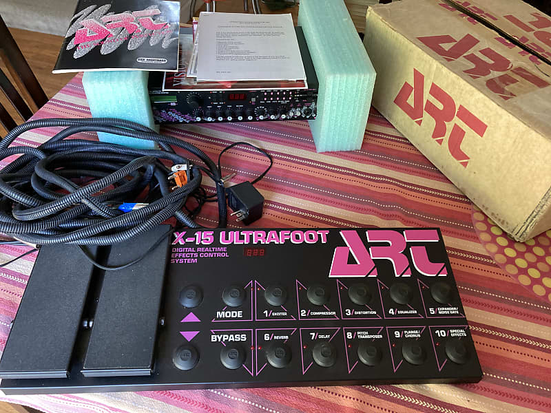 ART SGX NightBass Studio Edition Bass Effects Processor Reverb