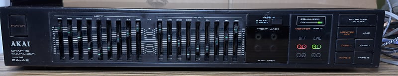 Akai Stereo Graphic Equalizer Model EA-A2  			