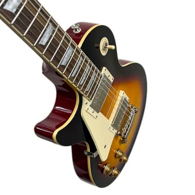 Epiphone Original Les Paul Standard 50's Electric Guitar - Left Handed - Vintage Sunburst - Small Cosmetic Blemish image 2