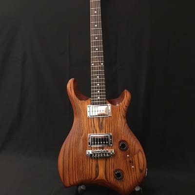NAH Guitars Curve Carve Ash Electric Guitar 2020 Amber image 1