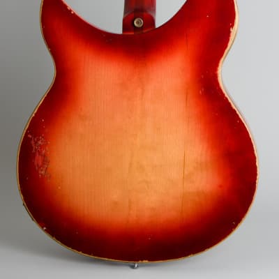 Rickenbacker  Model 335S/Rose Morris Model 1997 Thinline Hollow Body Electric Guitar (1965), ser. #EG-335, black hard shell case. image 4